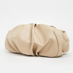 ASOS DESIGN Ruched Clutch Bag